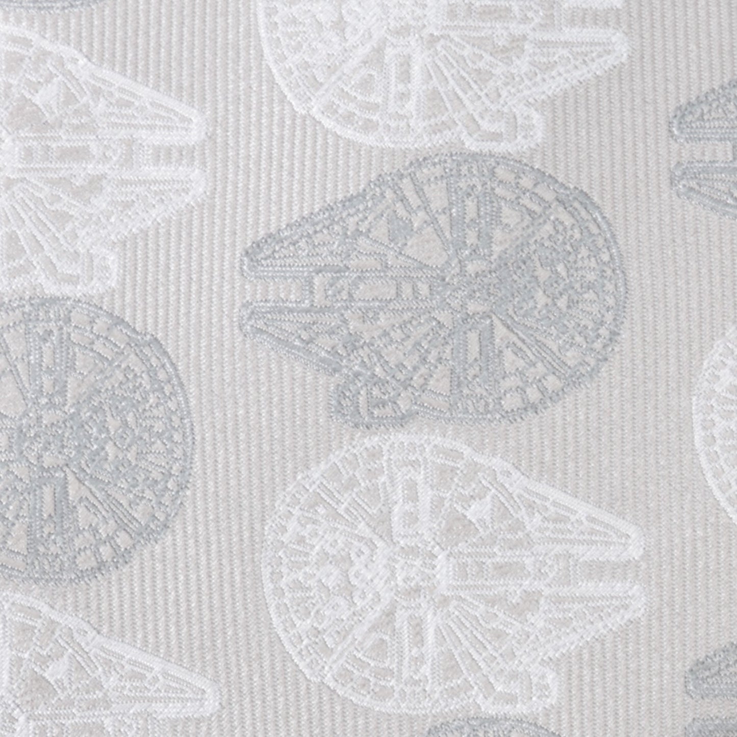 Star Wars Millennium Falcon White and Gray Checkered Tie