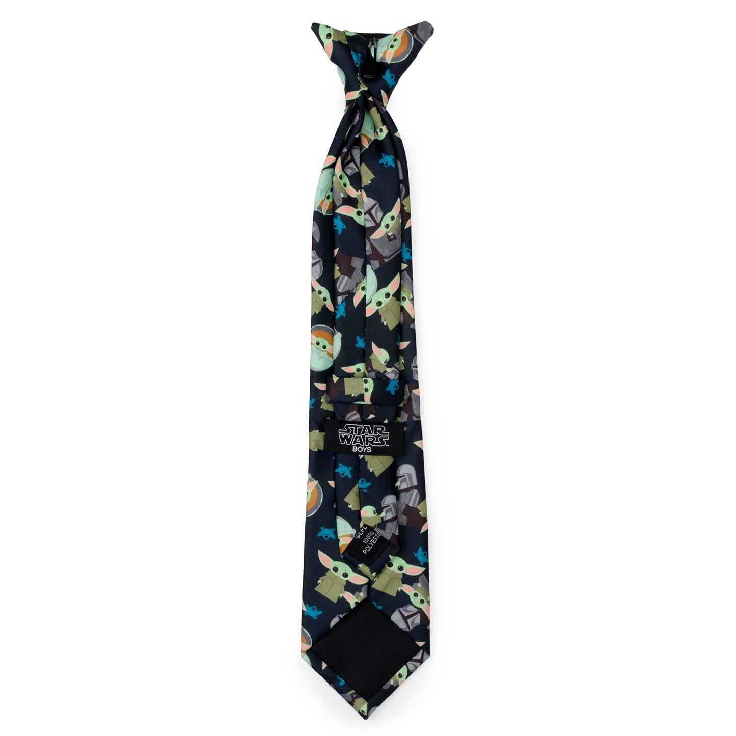 Mando Grogu Navy Boy's Tie