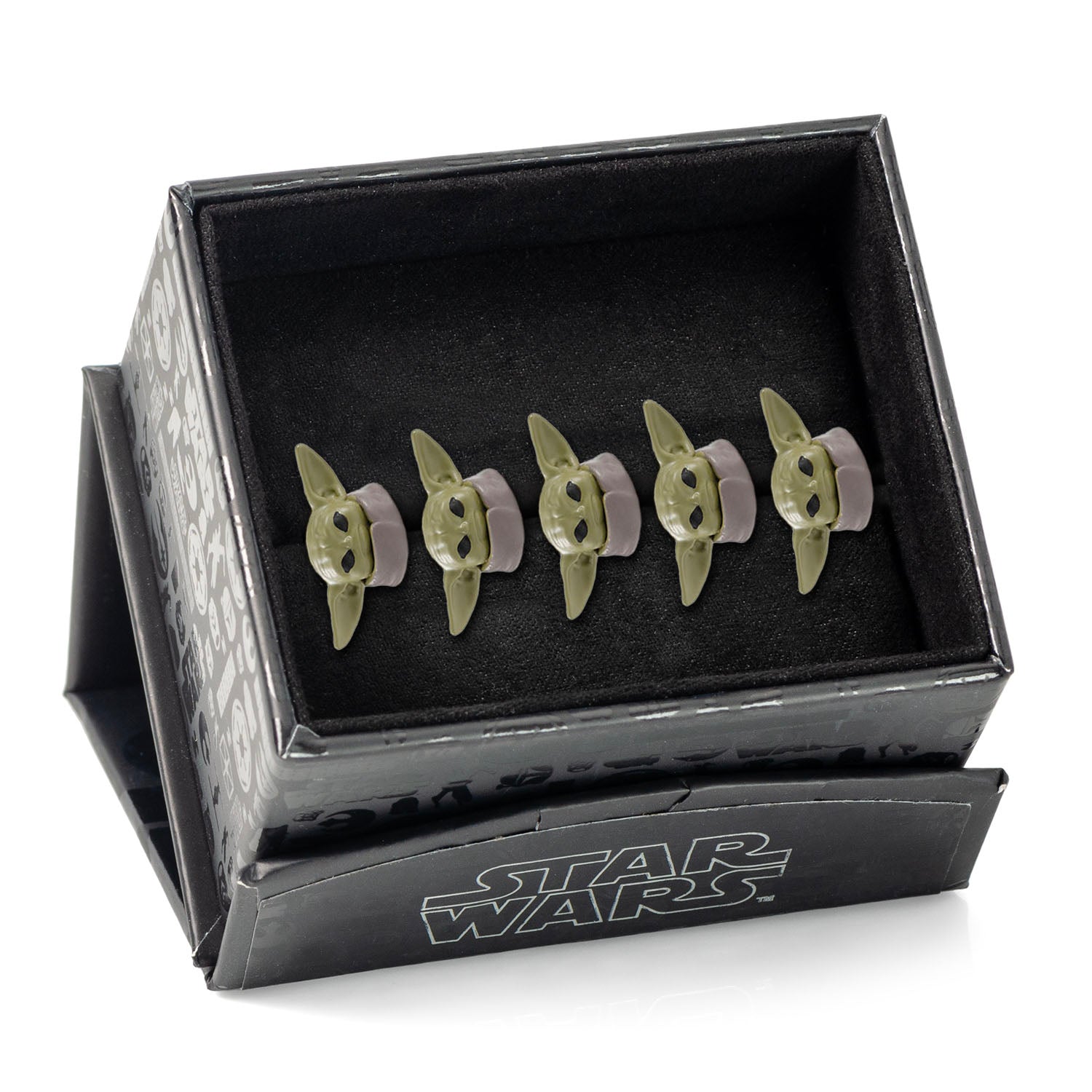 Set of earrings in a 'Star Wars' branded box