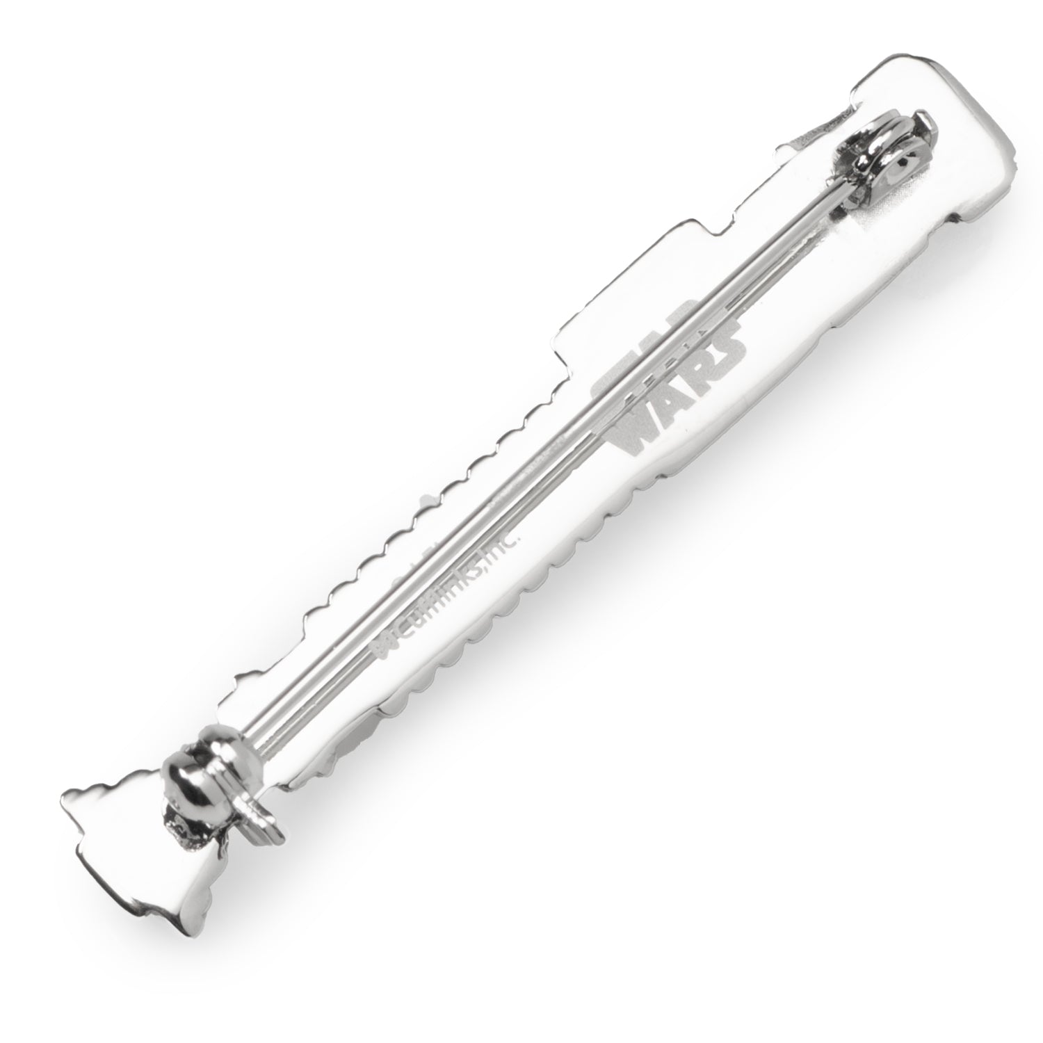 Luke Skywalker Lightsaber Lapel Pin – 3D silver Star Wars pin for collectors and fans