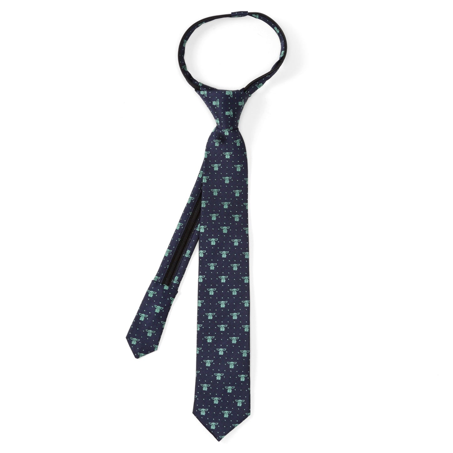 Star Wars Mandalorian and Grogu Zipper Tie Father and Son Gift Set