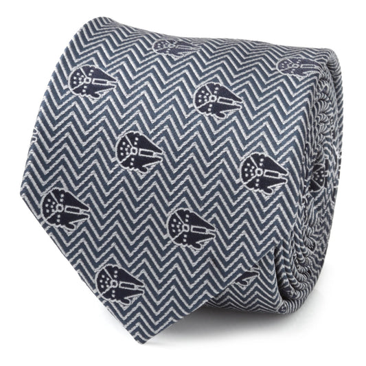 Star Wars Millennium Falcon Herringbone Tie