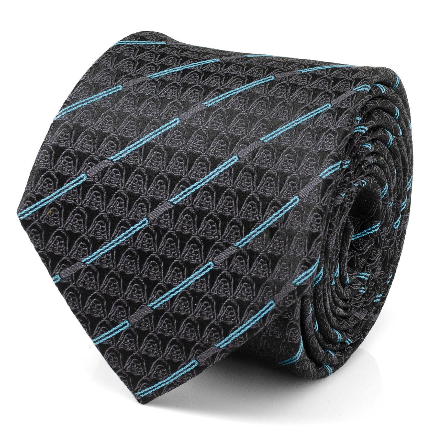 Star Wars Obi-Wan Kenobi LIGHTSABER Pattern Black Tie