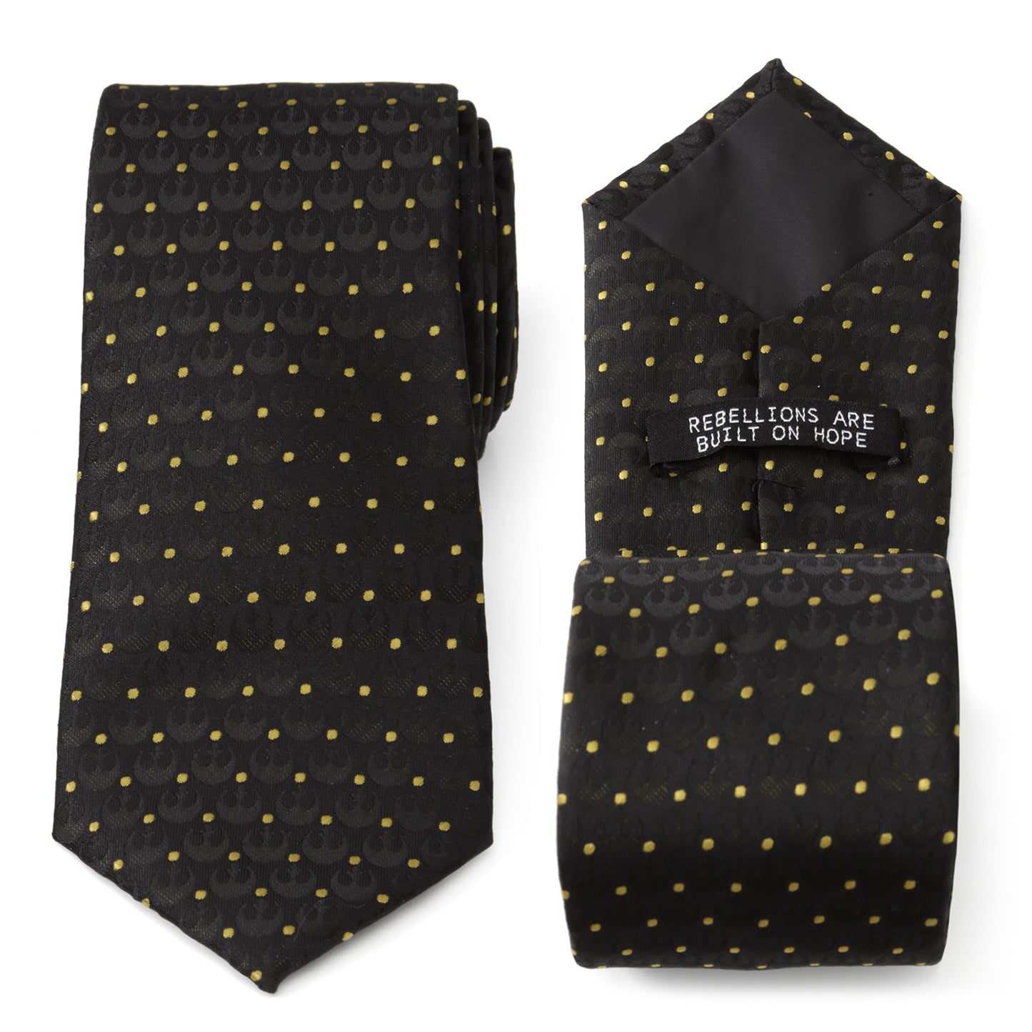 Star Wars Rebel Alliance Dotted Charcoal Tie