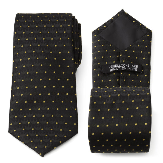 Star Wars Rebel Alliance Dotted Charcoal Tie