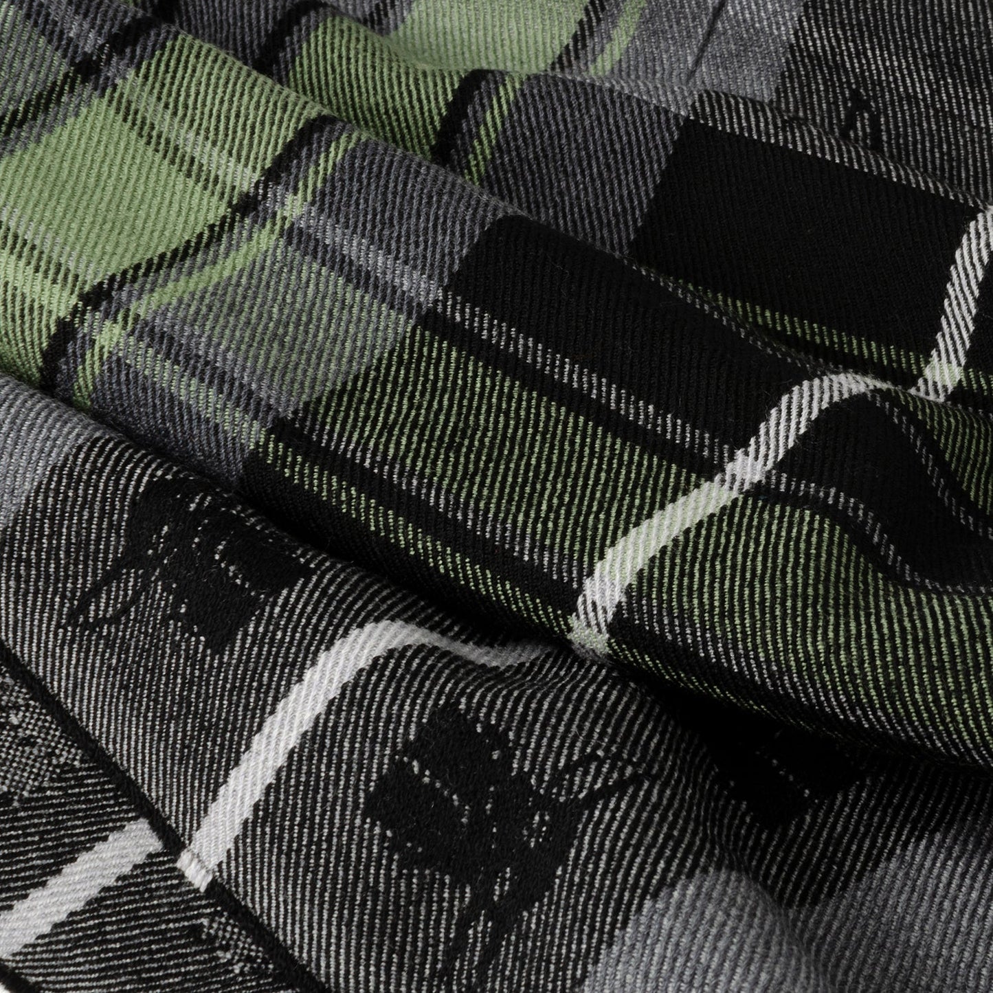 Star Wars Grogu Green and Black Scarf