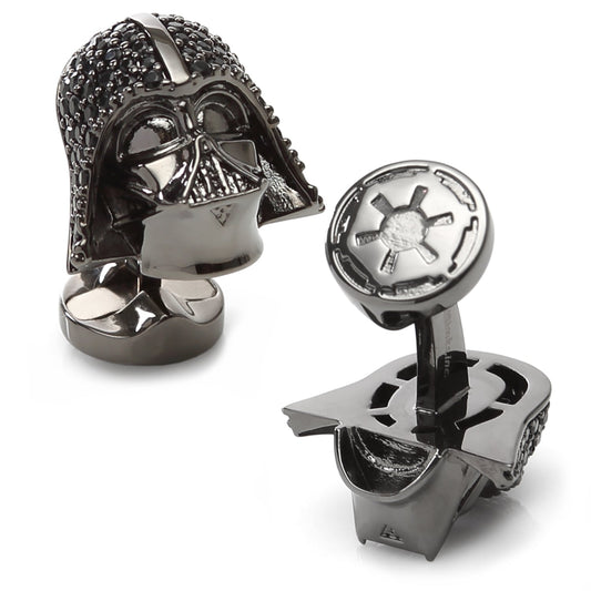 Star Wars Darth Vader Crystal 3D Cufflinks