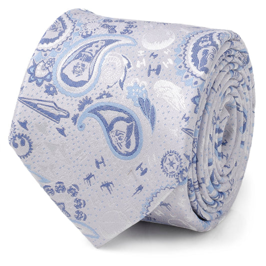 Star Wars Darth Vader Lavender Paisley Tie