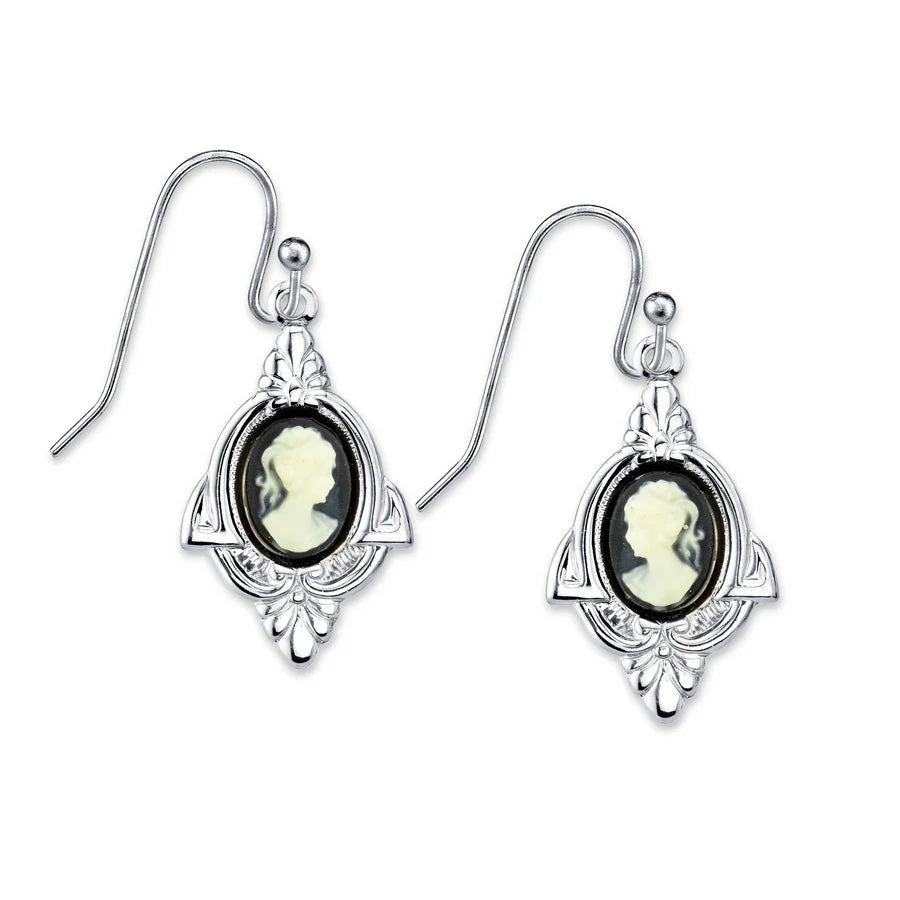 Women's Earrings Jewelry Embellish Vintage-Inspired Cameo Drop Earrings