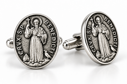 St. Benedict Medal Cufflinks