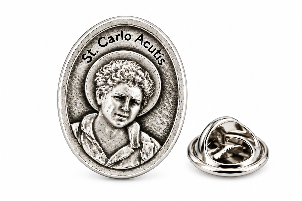 St. Carlo Acutis Lapel Pin