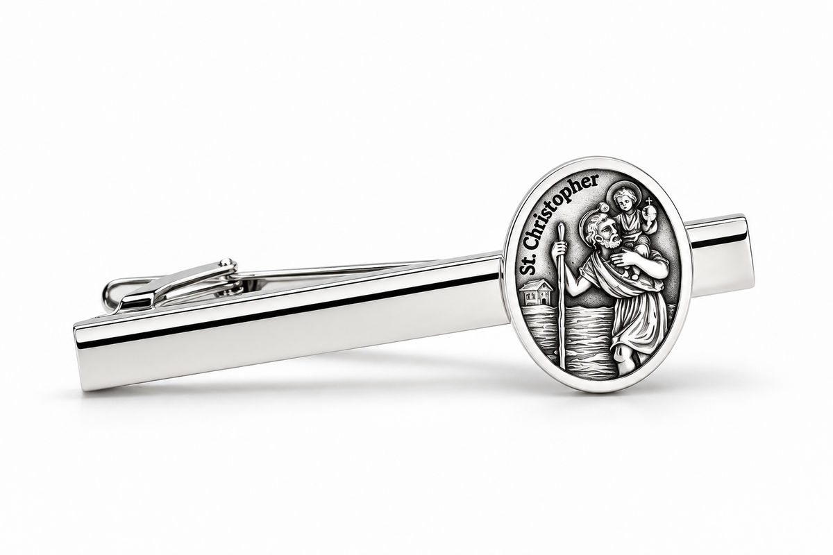 St. Christopher Tie Clip 
