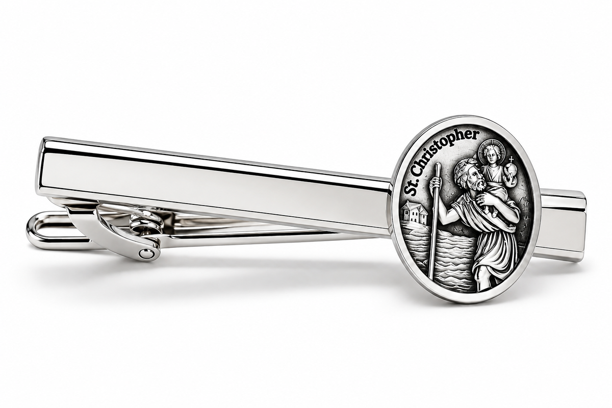 St. Christopher Tie Clip 