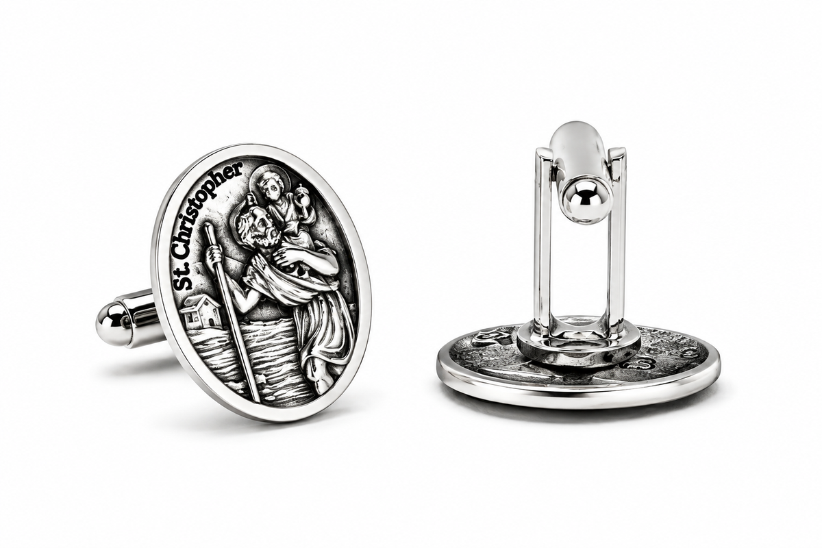 St. Christopher Cufflinks 