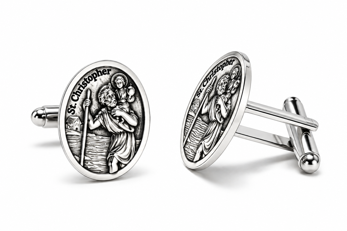 St. Christopher Cufflinks 