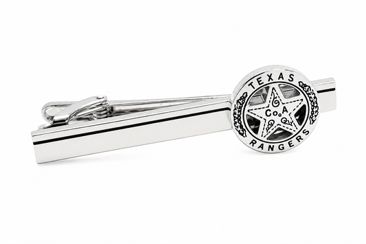 Texas Ranger Badge Tie Clip