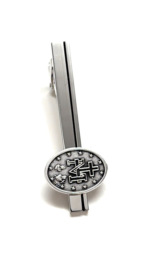 christian tie clip modern mens accessory