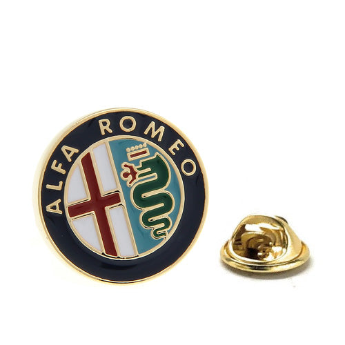 Alfa Romeo Mens Suit lapel pin Hood Emblem Pin 
