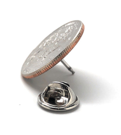 Florida State Quarter Coin Lapel Pin Uncirculated U.S. Quarter 2004 Tie Pin