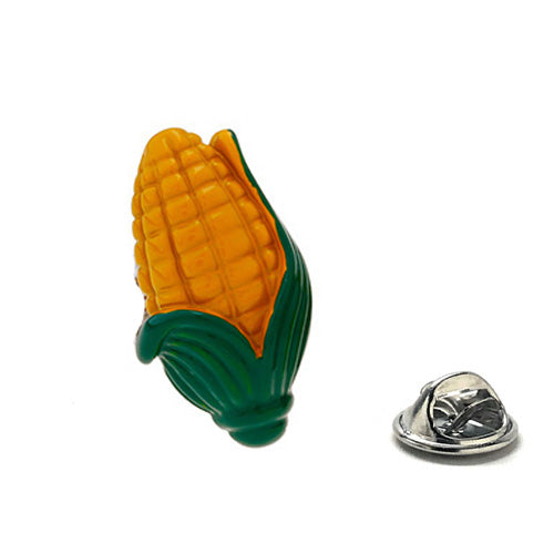 Whimsical Corn on the Cob Lapel Pin – Add a Dash of Fun to Your Style Enamel Pin