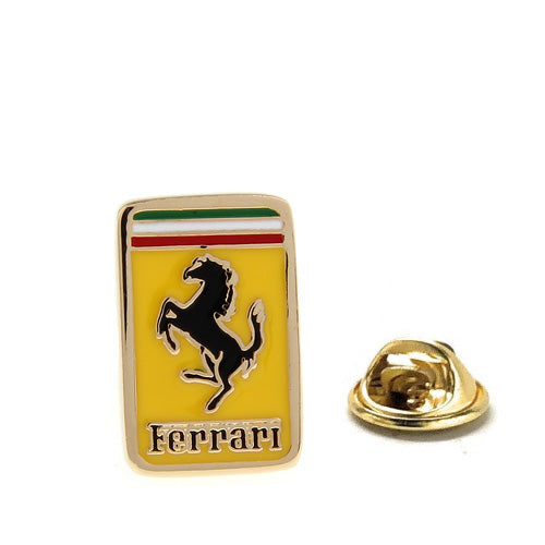 Ferrari Mens Suit lapel pin Hood Emblem Pin 