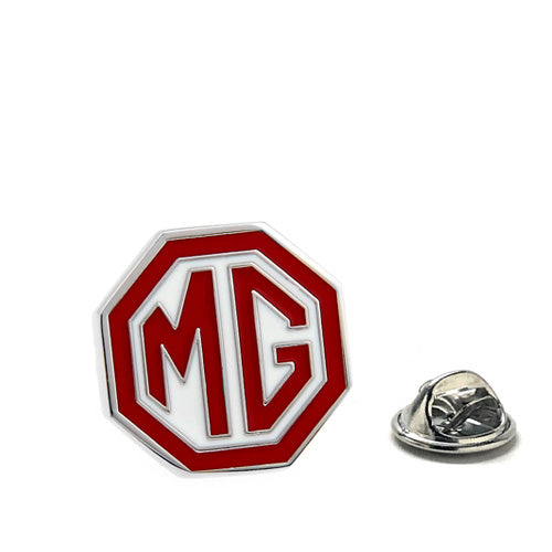 MG Mens Suit lapel pin Hood Emblem Pin 