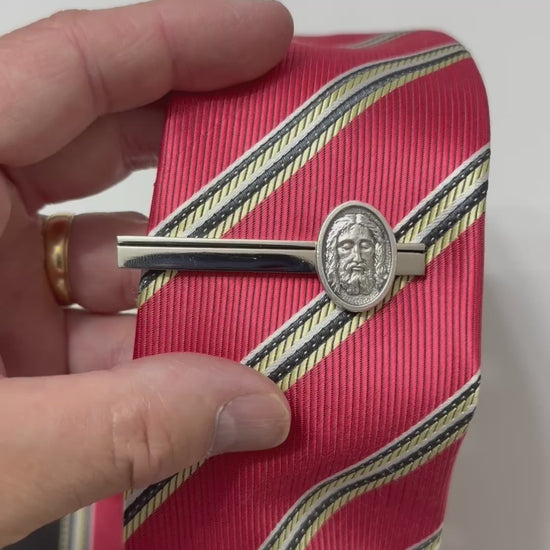 Holy Face Jesus Tie Clip 