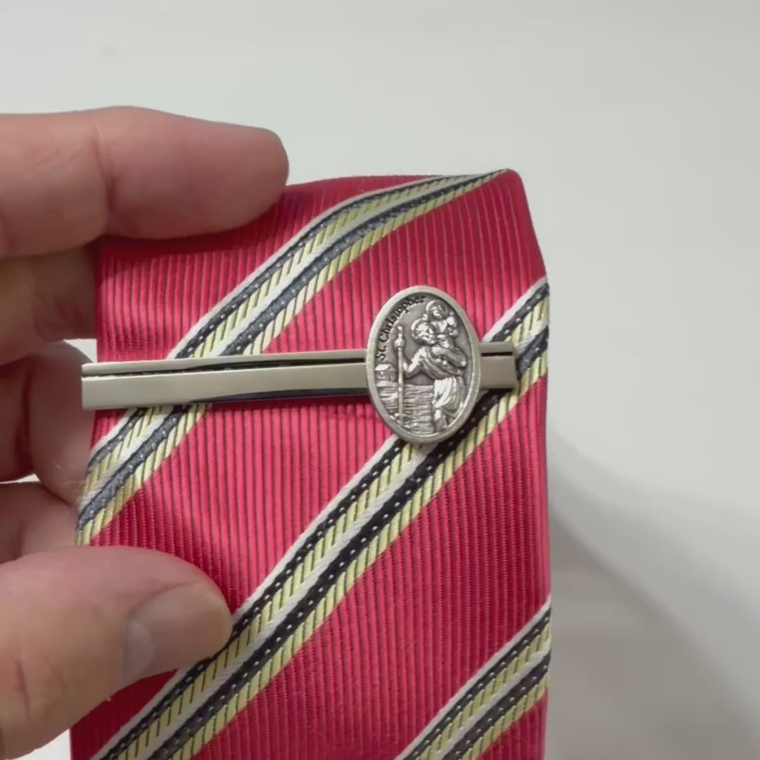 St. Christopher Tie Clip 