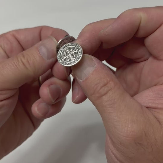 Saint Benedict Clip-On Earrings |