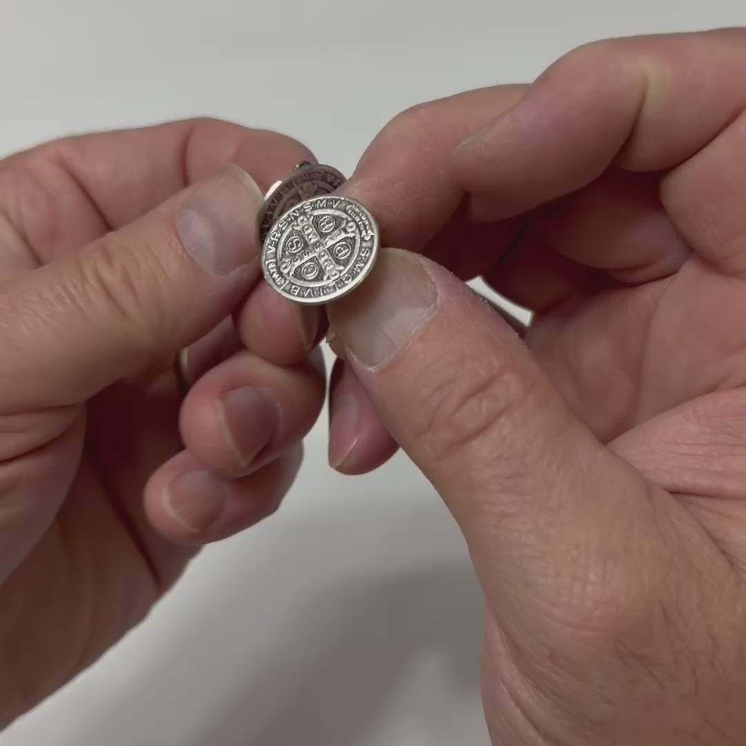 Saint Benedict Clip-On Earrings |