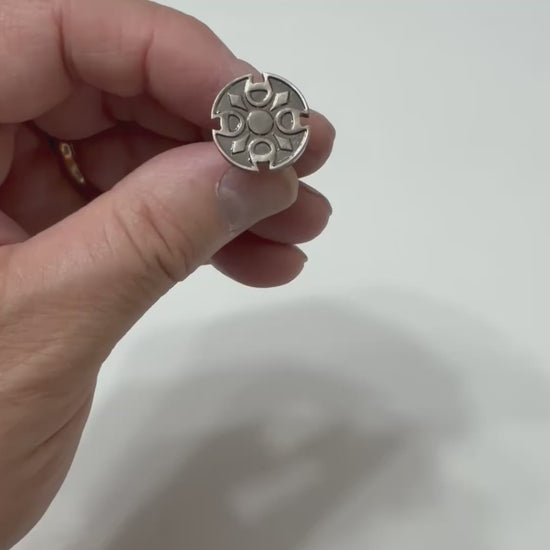 Celtic Cross Design Lapel Pin 
