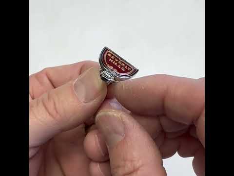 Beverly Hills Street Sign Pin Brown and Yellow Enamel Pin Beverly Hills Pin Movie Star Pin Cosplay Lapel Pin