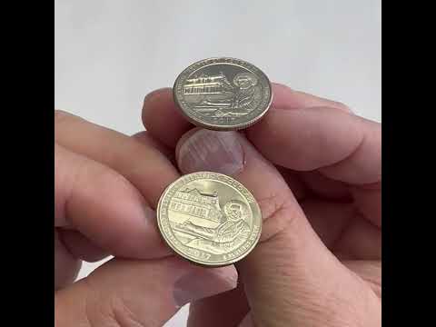 2017 Frederick Douglass uncirculated coin cufflinks — handcrafted collectible jewelry honoring the legacy of abolitionist and author Frederick Douglass, made by JayPins.