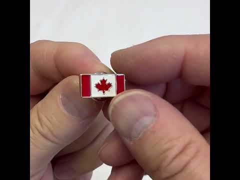 Canada Flag Red White Enamel Pin Design The National Flag Of Canada Lapel Pin Canadian Pin Canadian Flag Pin Enamel Pin Jacket Pin