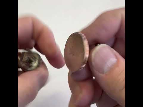 New Hampshire State Quarter Coin Cufflinks 