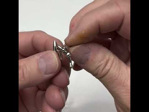 Silver Surfer Dude Lapel Pin | Premium Enamel Pin for Surfing Fans