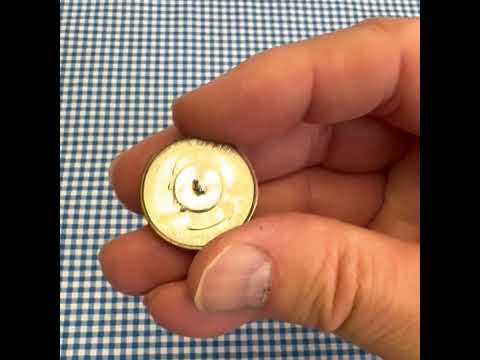 Colorado State Quarter Coin Lapel Pin Uncirculated U.S. Quarter 2006 Tie Pin