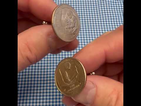 Marsh-Billings-Rockefeller National Historical Park Coin Cufflinks 