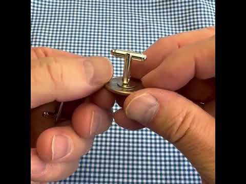 Rhode Island State Quarter Coin Cufflinks Uncirculated U.S. Quarter 2001 Cuff Links Enamel Backing Cufflinks