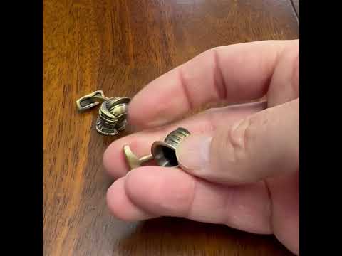 Medieval Knight Cufflinks Armor Helmet Cufflinks Brass