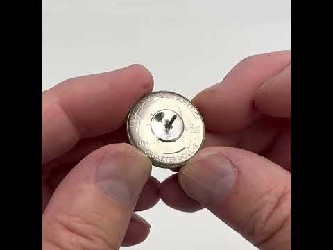 Frederick Douglass National Historic Site Coin Lapel Pin Uncirculated U.S. Quarter 2017 Tie Pin