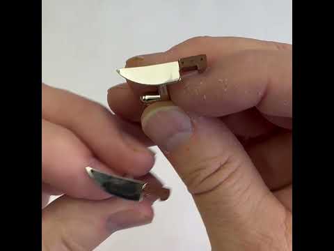 Sharp Style – Chef Cooking Knife Cufflinks by JayPins