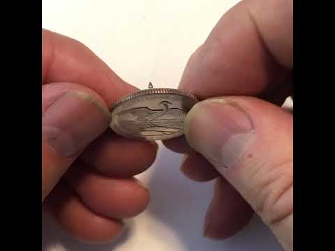 Cumberland Island National Seashore Coin Lapel Pin – Authentic Uncirculated U.S. Quarter 2018 | Collector State Quarter Pin for Men & Women