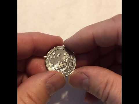 American Memorial Park Coin Lapel Pin Uncirculated U.S. Quarter 2019 Tie Pin