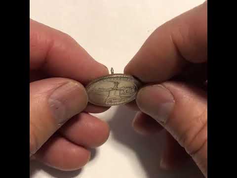 Gettysburg Coin Lapel Pin Uncirculated U.S. Quarter 2011 Tie Pin