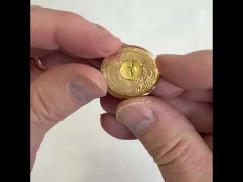 John Tyler Presidential Dollar Lapel Pin