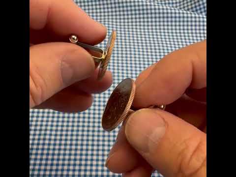 Weir Farm National Historic Site Coin Cufflinks 