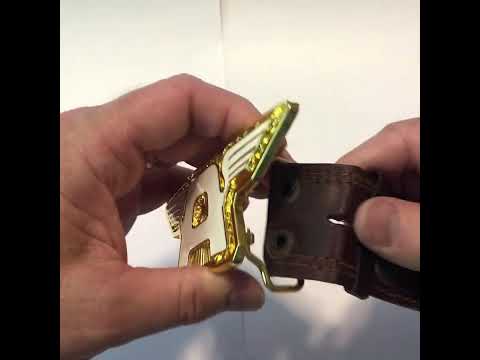 Marvel Captain America Gold Cut Out Winged “A” Belt Buckle – Superhero Cosplay, Comic Collectible, Fan Gift