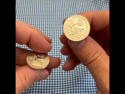 Pictured Rocks National Lakeshore Park Coin Cufflinks Uncirculated U.S. Quarter 2018 Cuff Links Enamel Backing Cufflinks