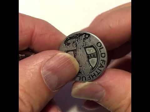 Yellowstone Old Faithful Geyser Cufflinks 